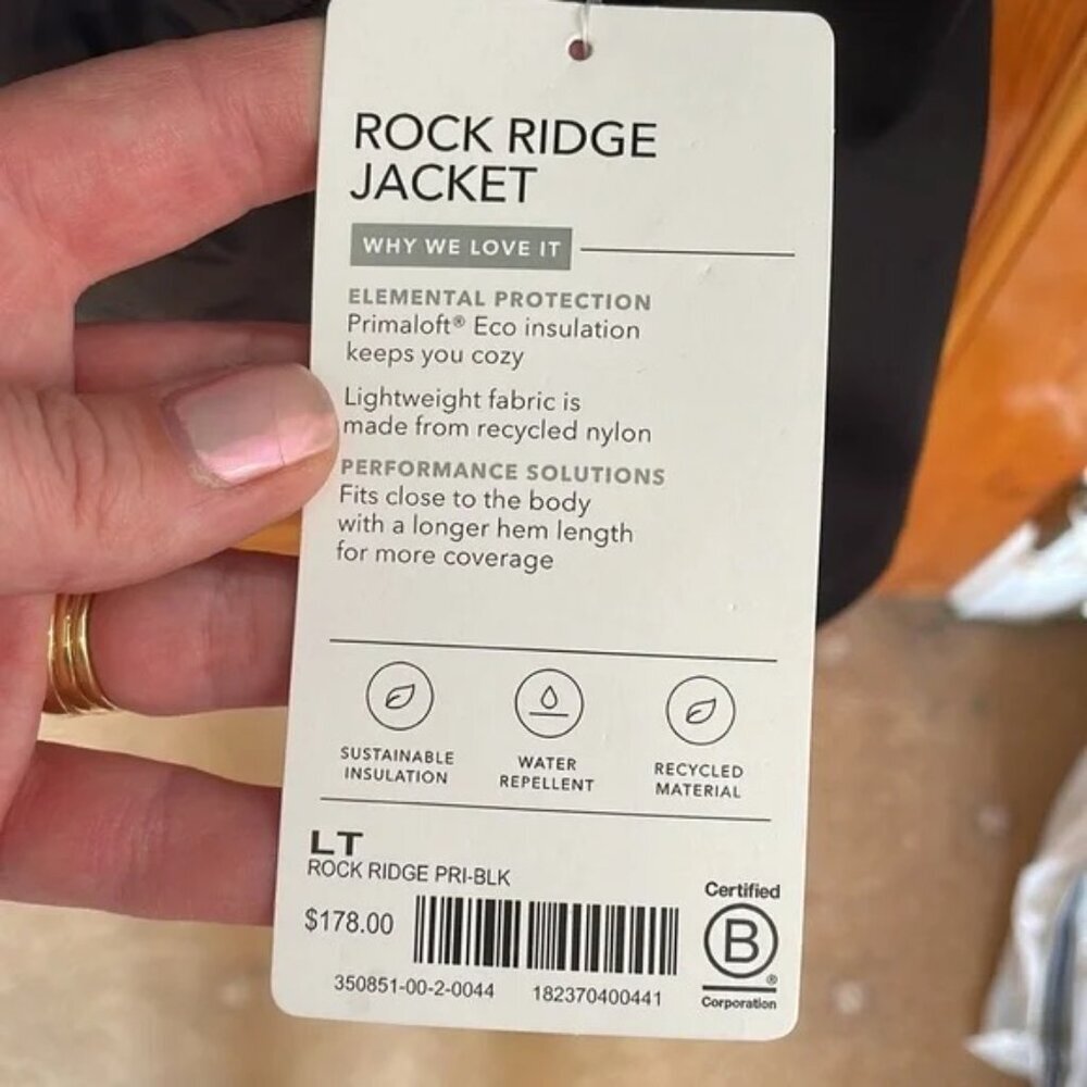 Rock Ridge Jacket Large Tall Black - Picture 7 of 13